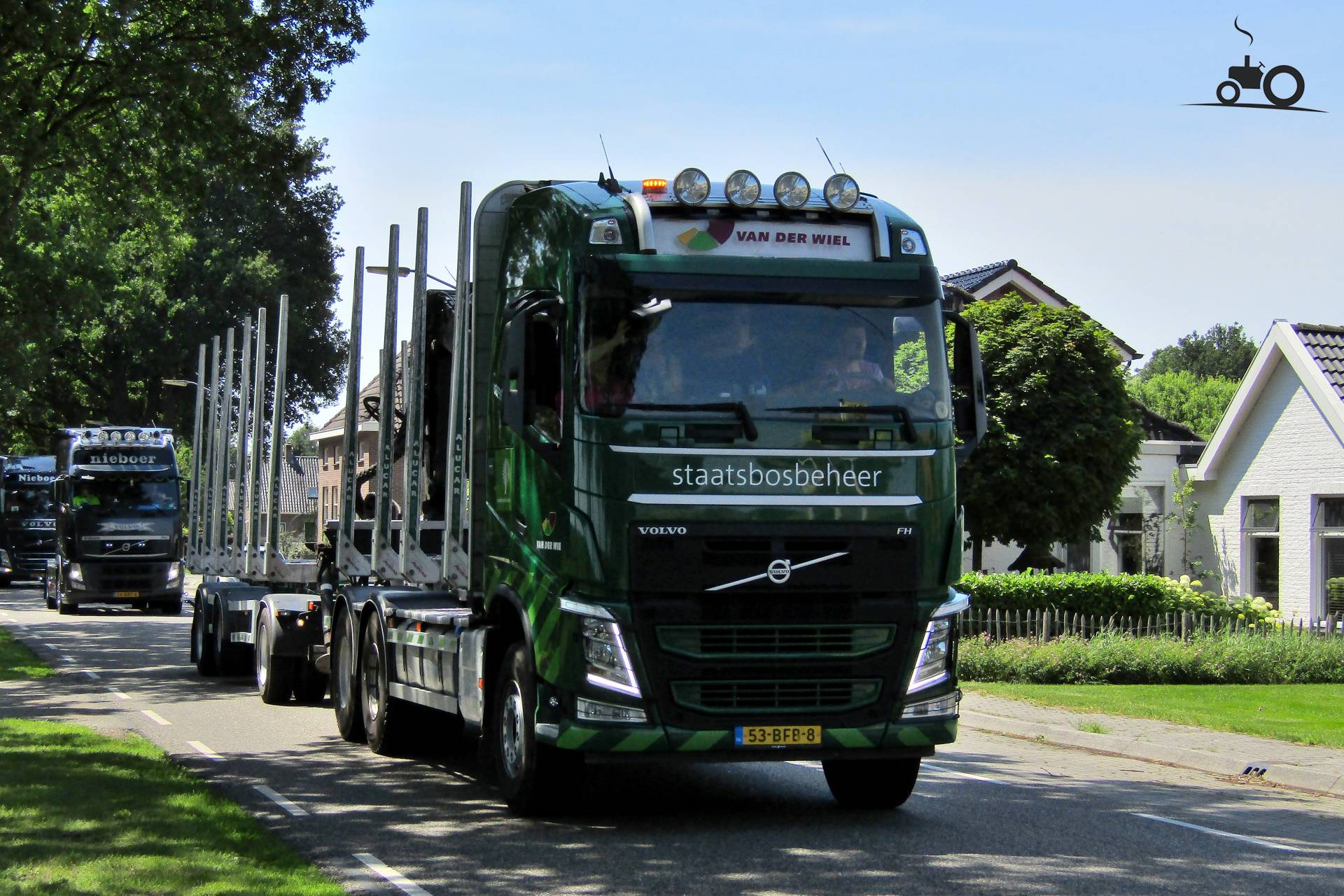 Volvo FH4 Van Der Wielen Transport Grootegast, Lucas Ensing