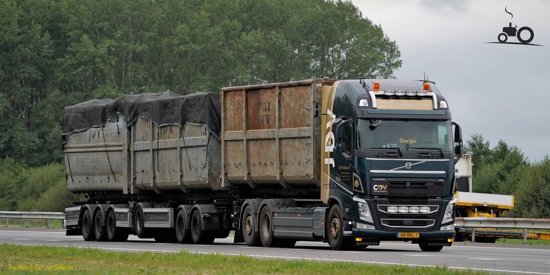 Foto Volvo FH 4th Gen Van Internat. Transportbedr. J.J. De Vries B.V. (JDV)