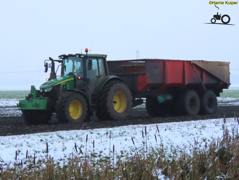 Foto John Deere 6120M Van Landgoed Scholtenszathe