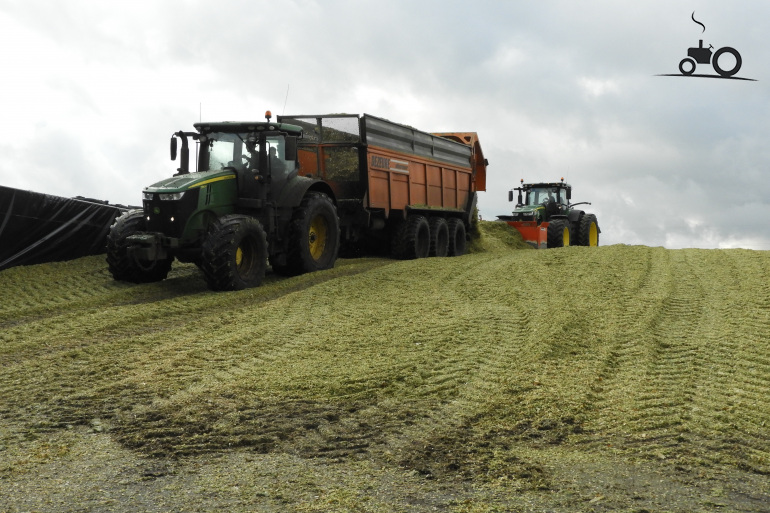 Foto John Deere Meerdere Van Loonbedrijf Vroege