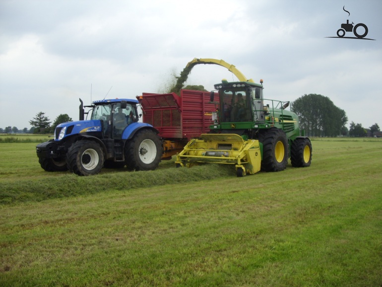 Foto John Deere 7450i Prodrive Van Firma Ten Voorde