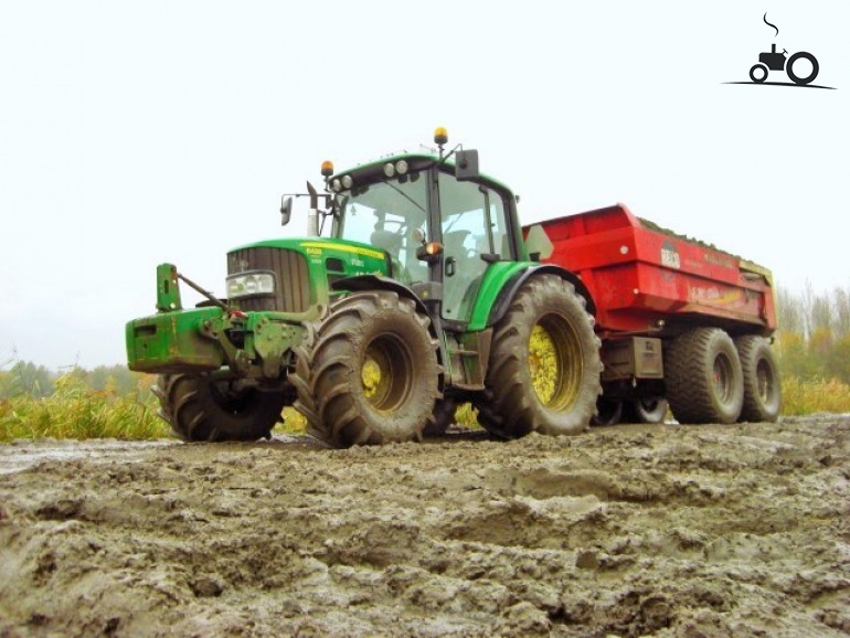 Foto John Deere 6430 Van Gm Damsteegt