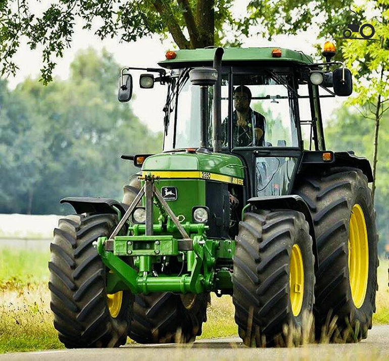 John Deere France Tracteur Image