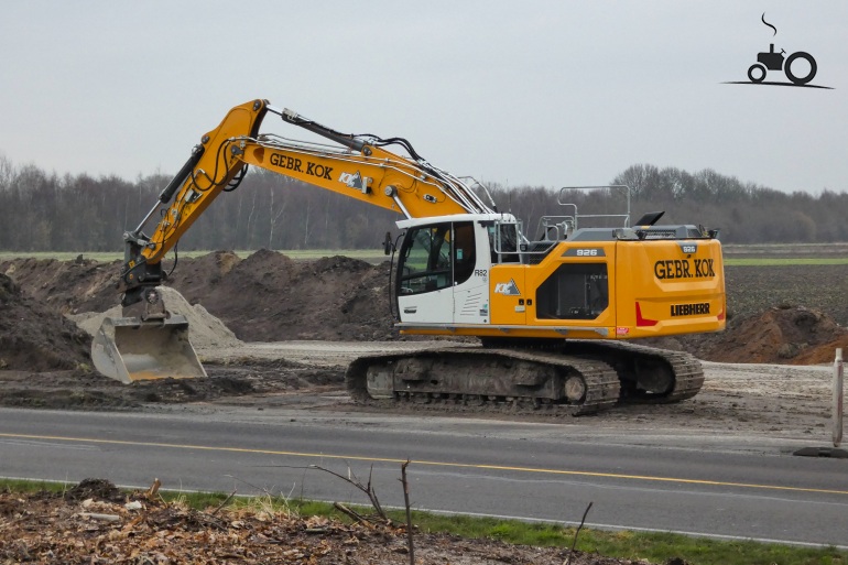 Foto Liebherr 926 Compact Van Gebr Kok