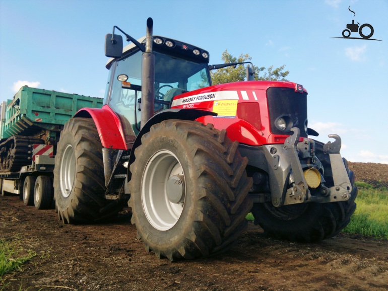 Foto Massey Ferguson 6480 van W. Zielman BV