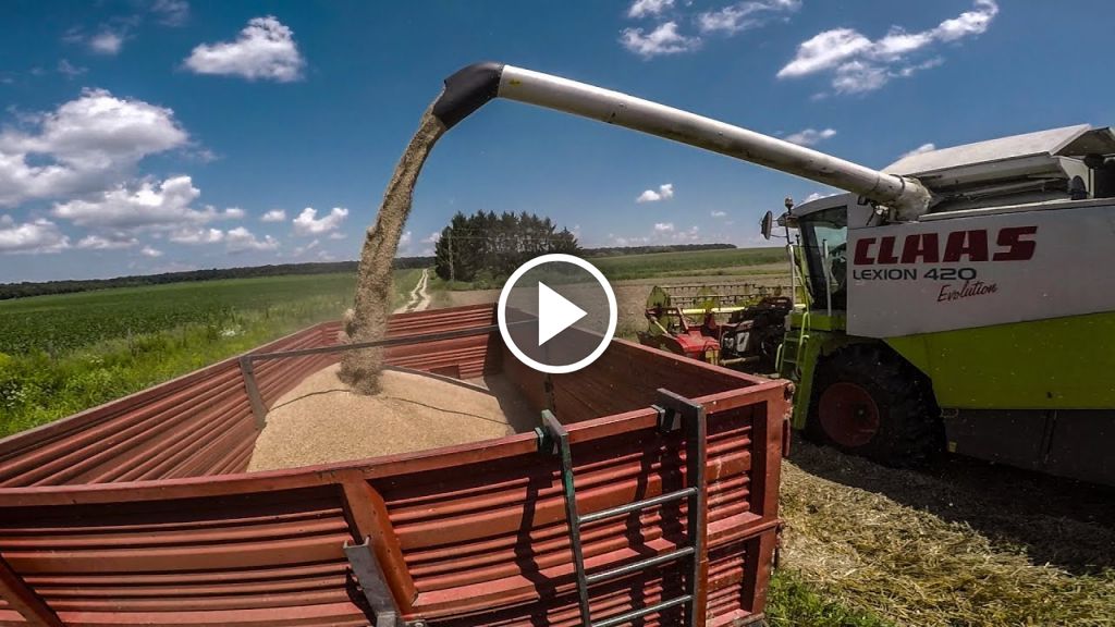 Wideo Claas Lexion 420