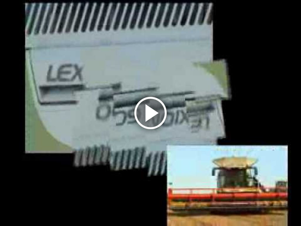 Vidéo Claas Lexion 600