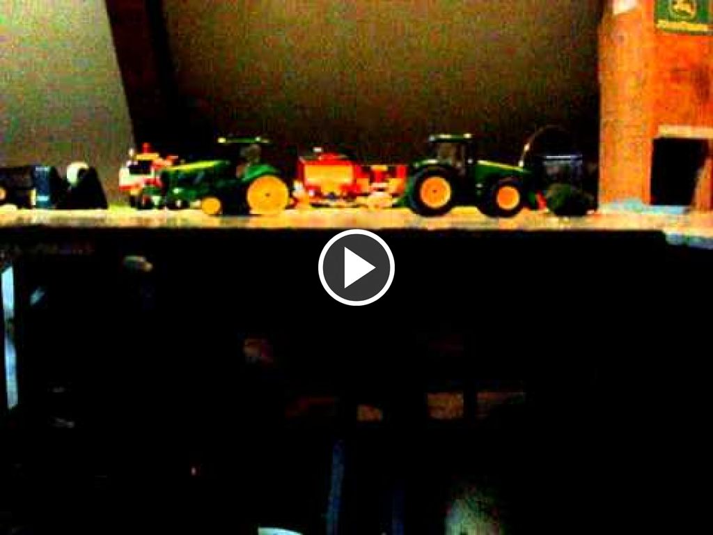 Wideo Landbouw miniaturen 1:32 John Deere