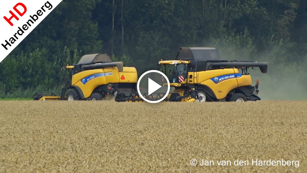 Vidéo New Holland CR 8080