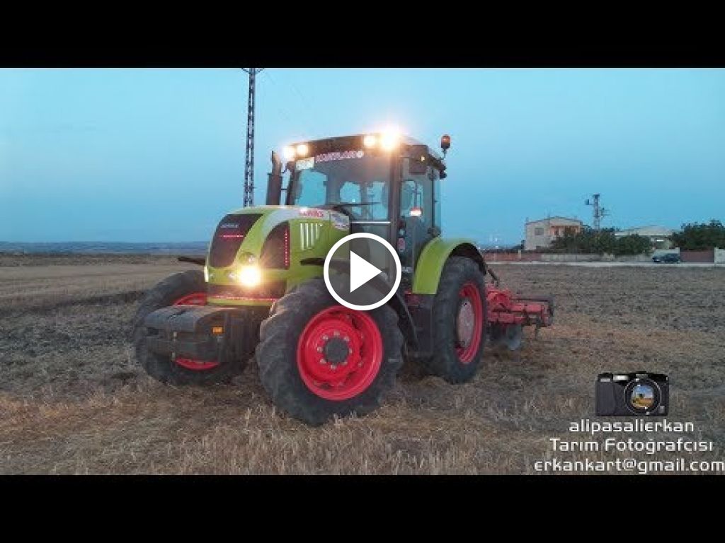 Video Claas Ares 557