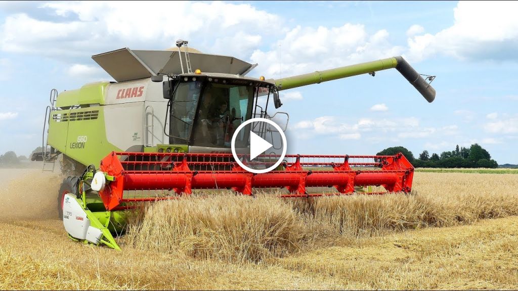 Wideo Claas Lexion 660