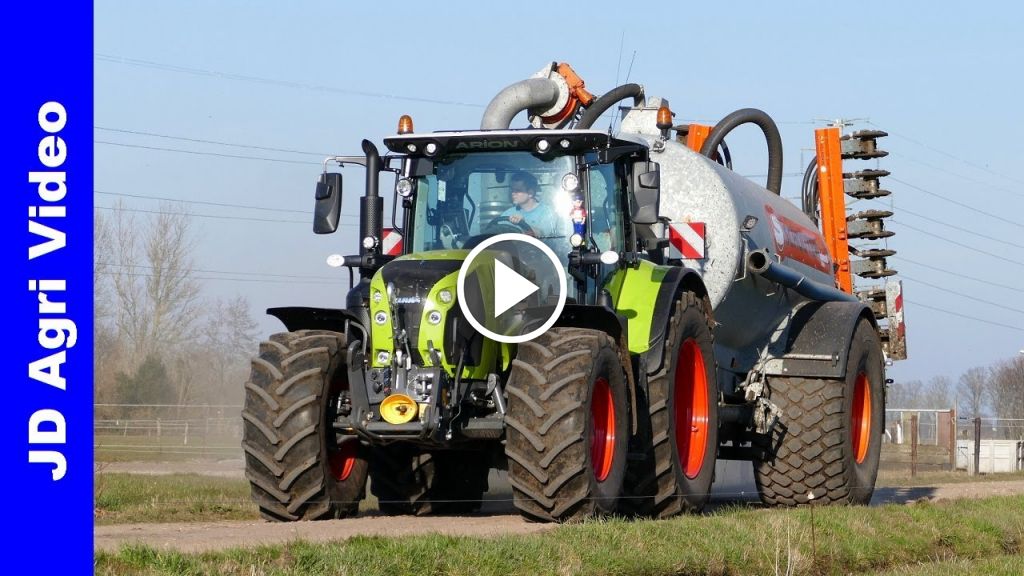 Video Claas Arion 660