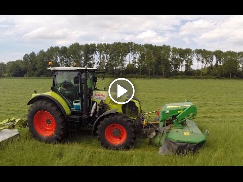 Video Claas Arion 620