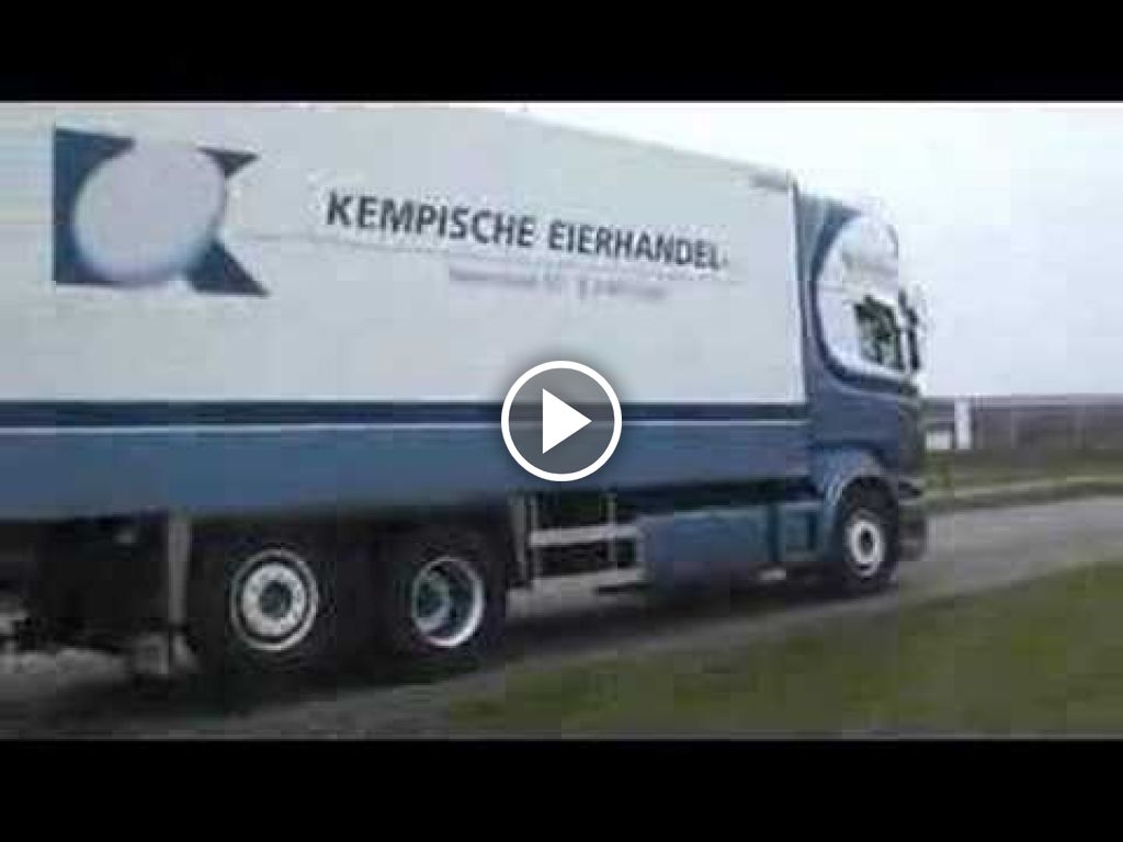 Vidéo vrachtwagen Scania