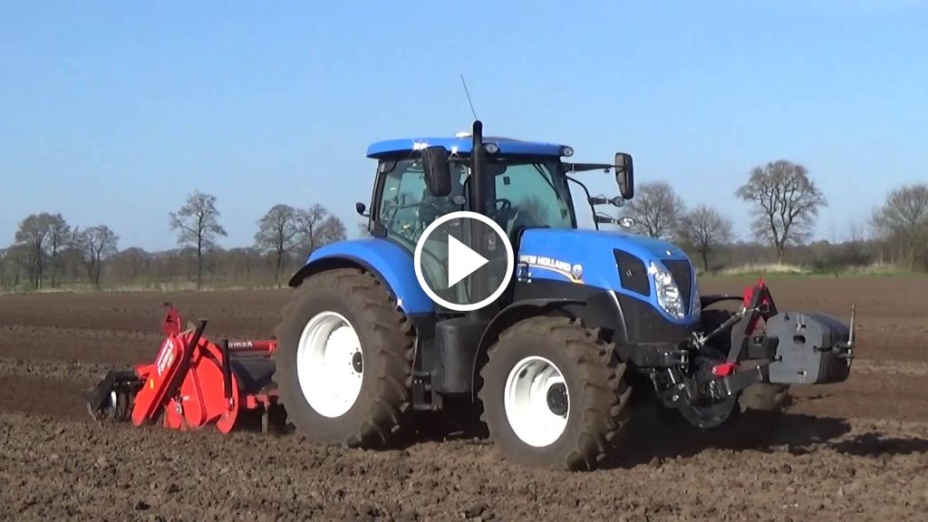 Wideo New Holland T 7.185