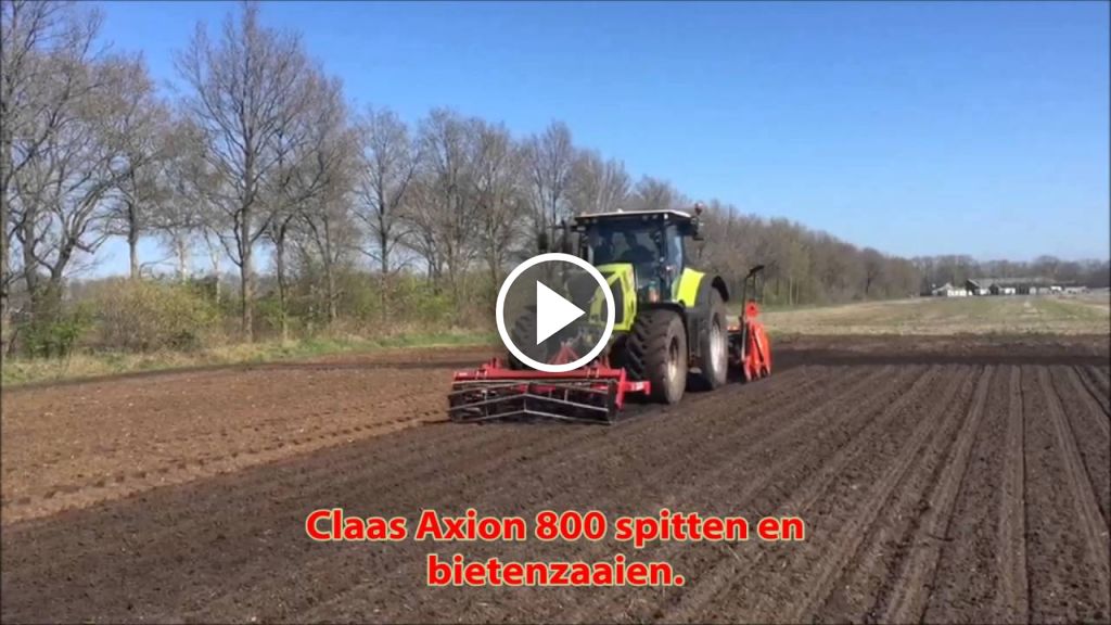 Video Claas Axion 810