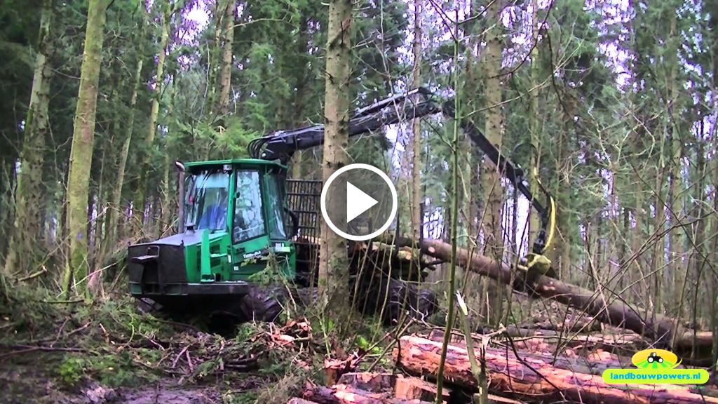 Wideo Timberjack 810B Forwarder