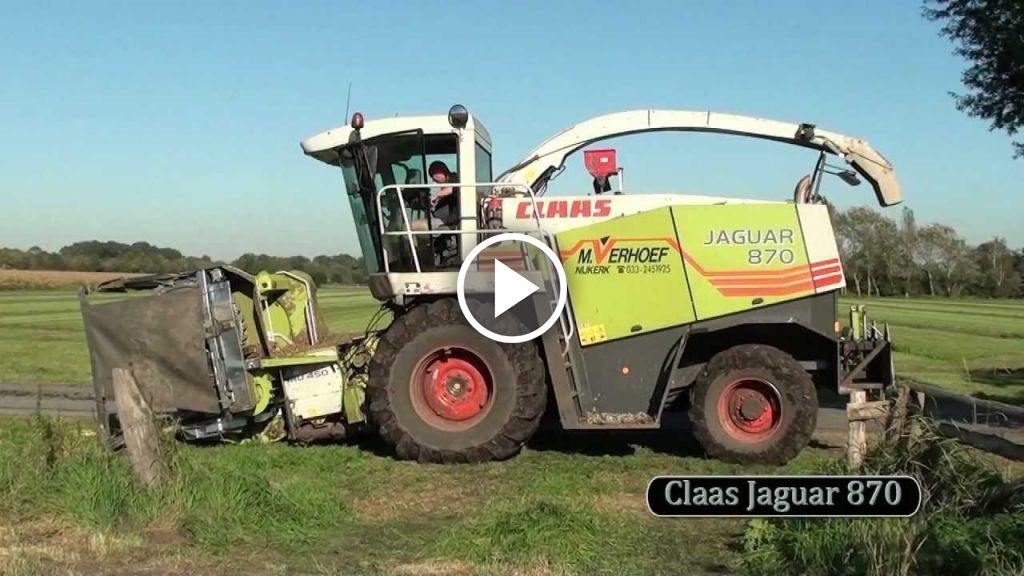 Video Claas Jaguar 870