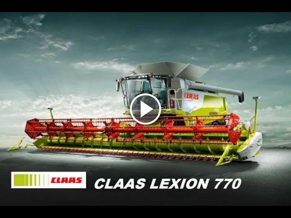 Videó Claas Lexion 770