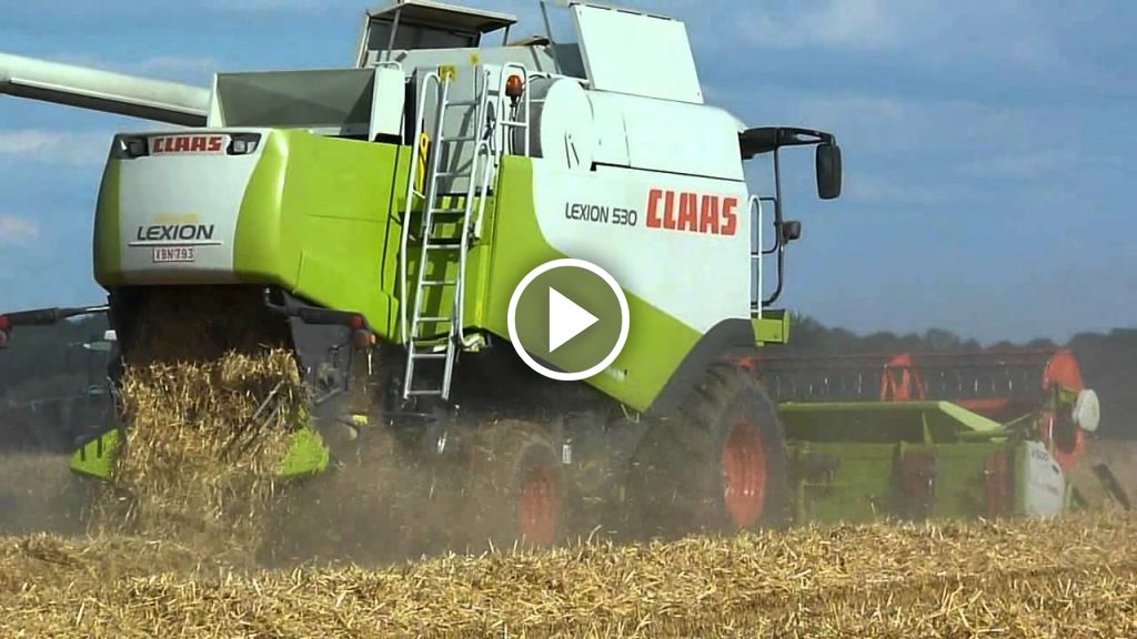 Wideo Claas Lexion 530