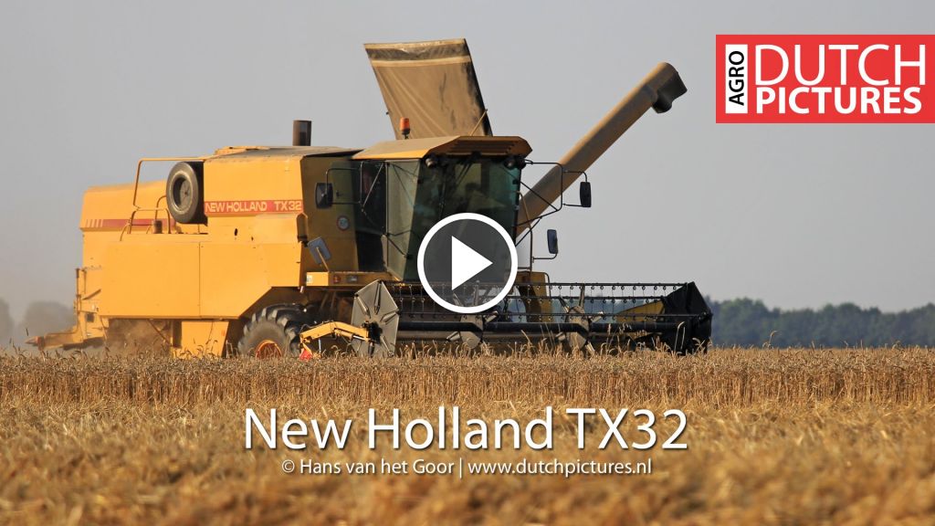 Vidéo New Holland TX 32