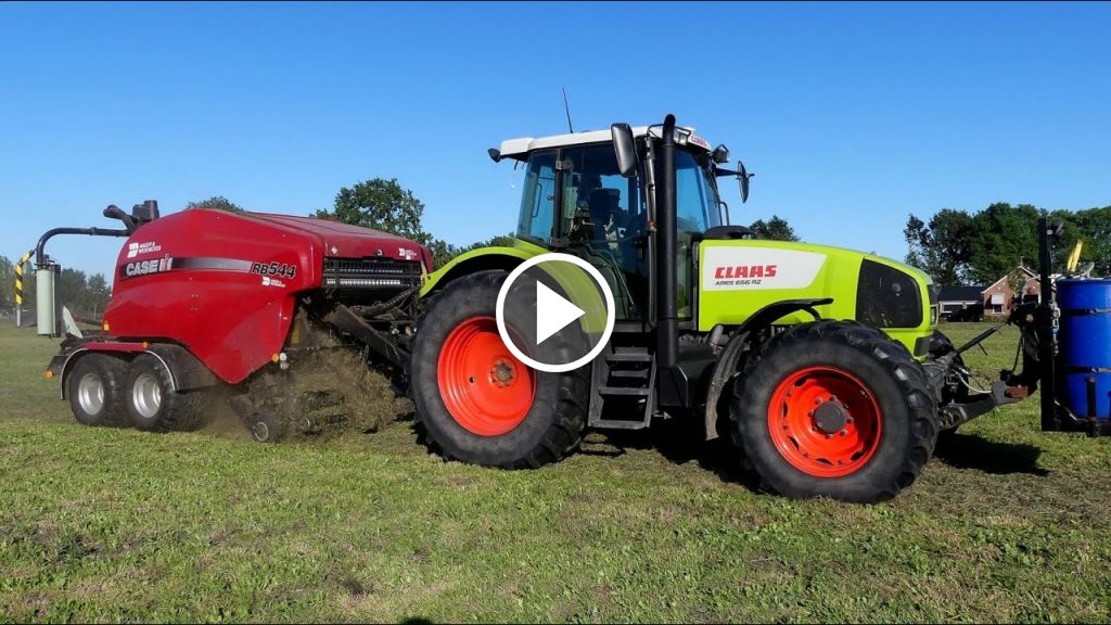 Wideo Claas Ares 656 RZ