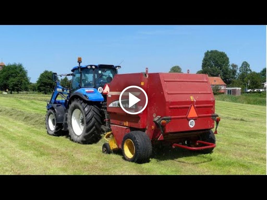Wideo New Holland 548 combi