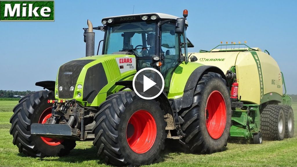 Wideo Claas Axion 840