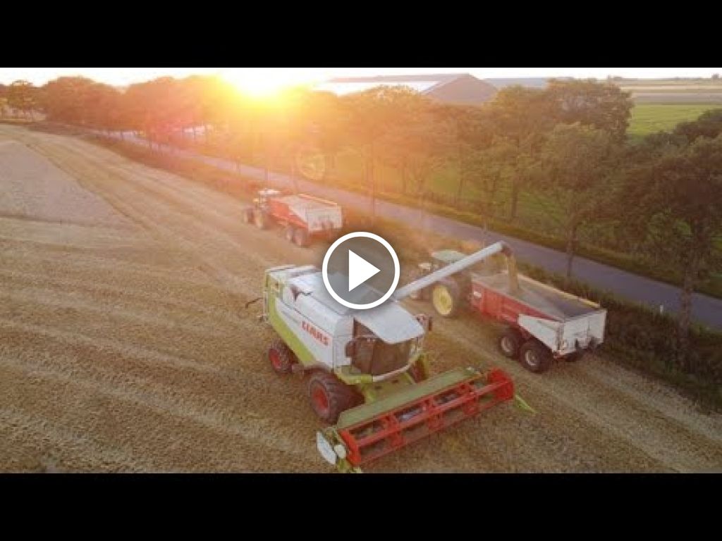 Wideo Claas Lexion 520