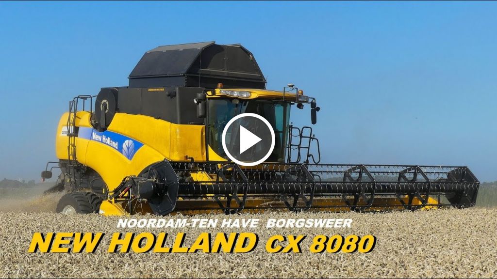 Vidéo New Holland CX 8080