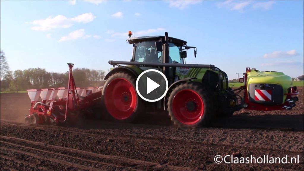 Video Claas Arion 550