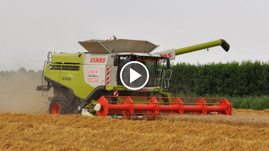 Wideo Claas Lexion 770
