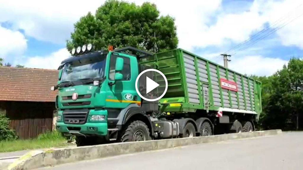 Videó vrachtwagen Tatra