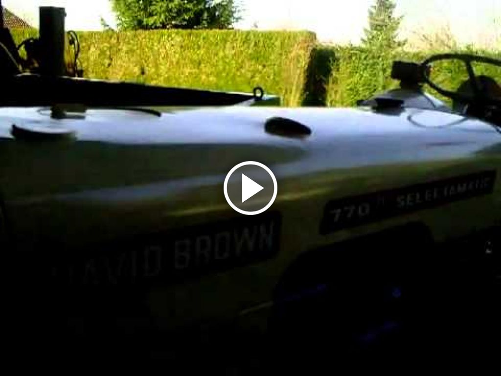 Videó David Brown 770