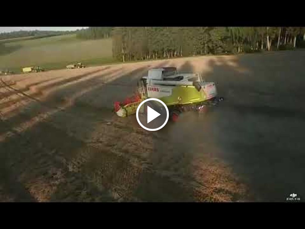 Vidéo Claas Lexion 540