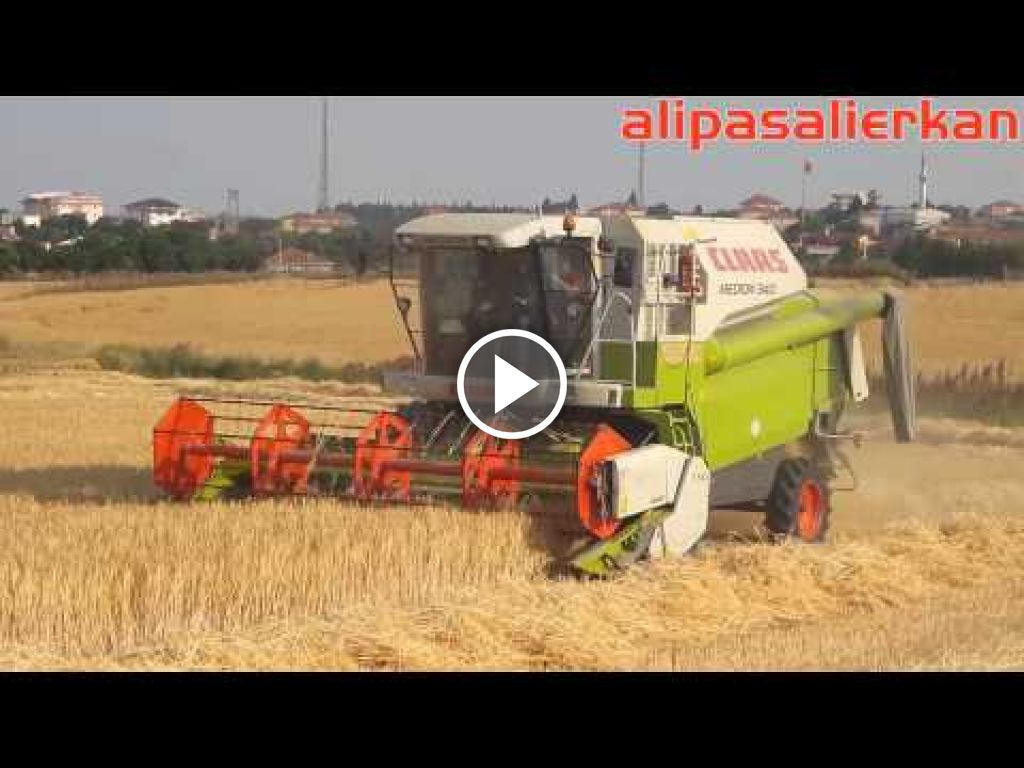 Wideo Claas Medion 340