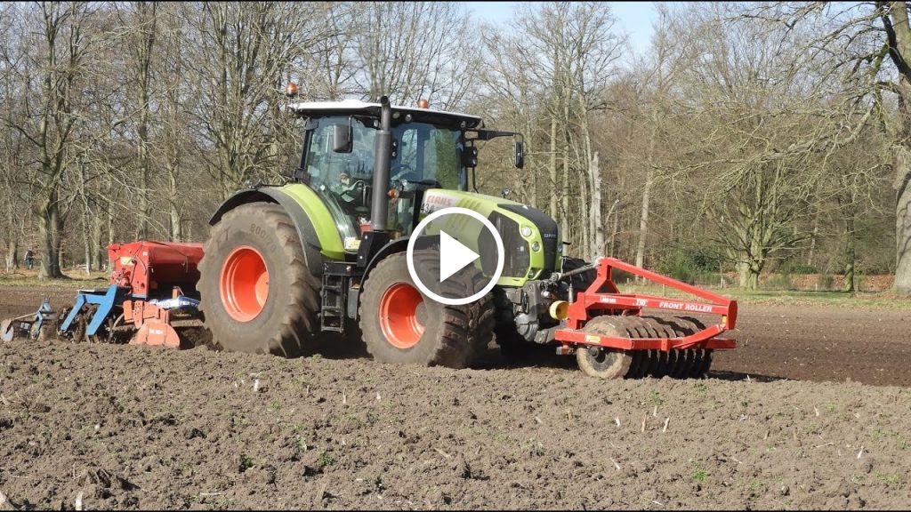 Video Claas Arion 550