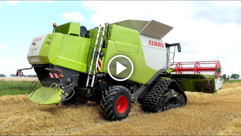 Wideo Claas Lexion 660