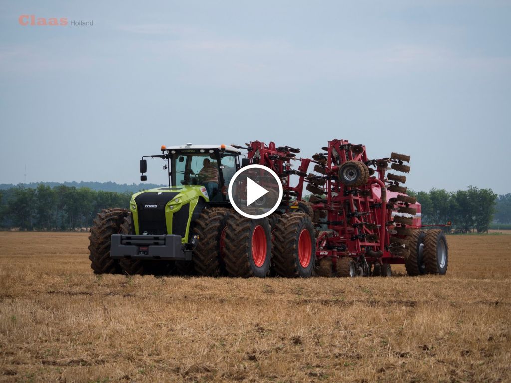 Wideo Claas Xerion 5000