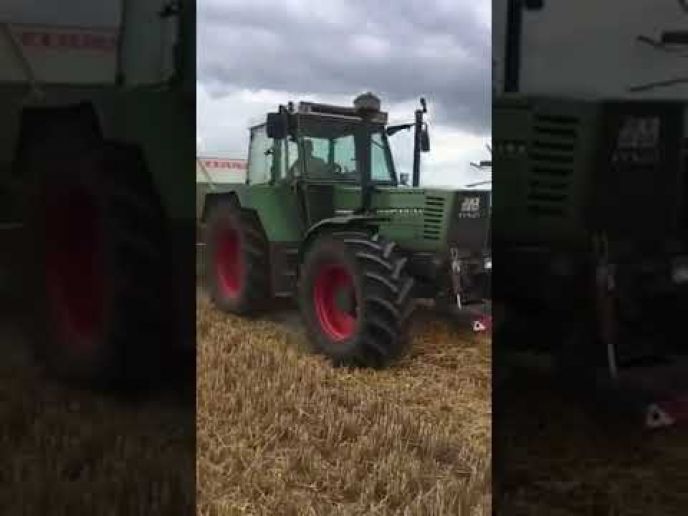 Fendt Favorit 615 Video's - In Actie in het Veld