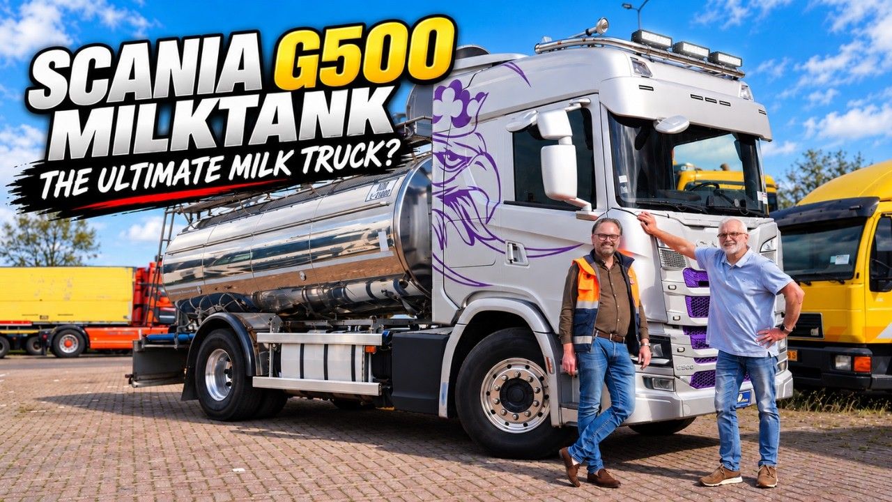 Scania G500 melktankwagen 12.000 liter | rondleiding en beoordeling van de melkwagen