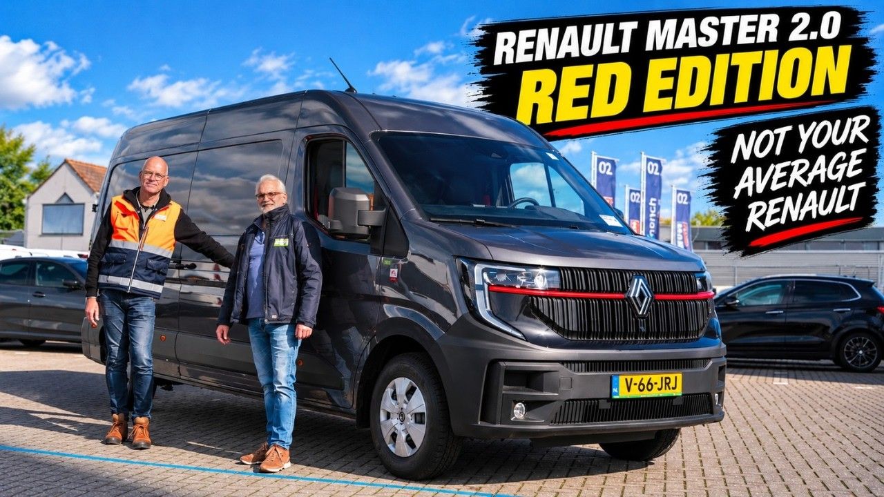 Renault Master Red Edition | 99 km, gloednieuw | rondleiding &amp; beoordeling