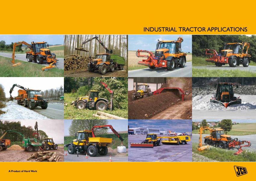 JCB Industrial Tractor Applications Brochure