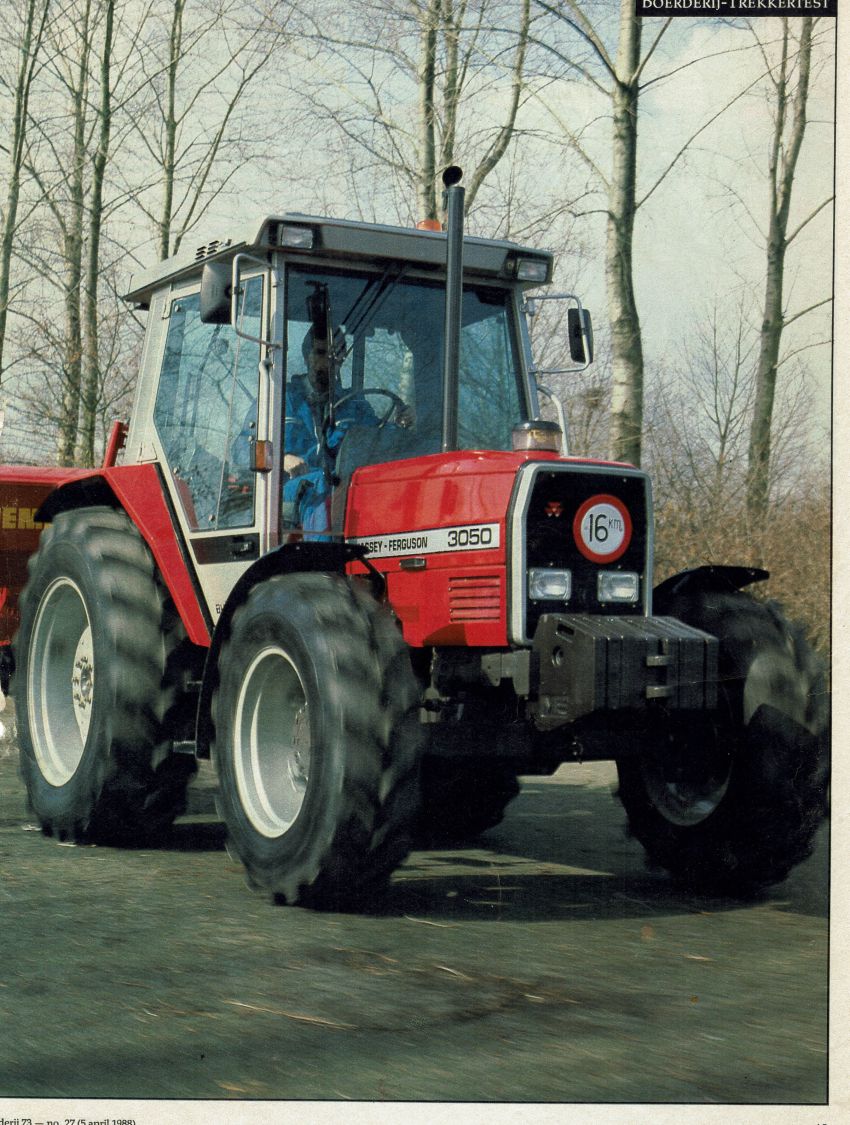 Massey Ferguson 3050 boerderij test door Henk Beunk