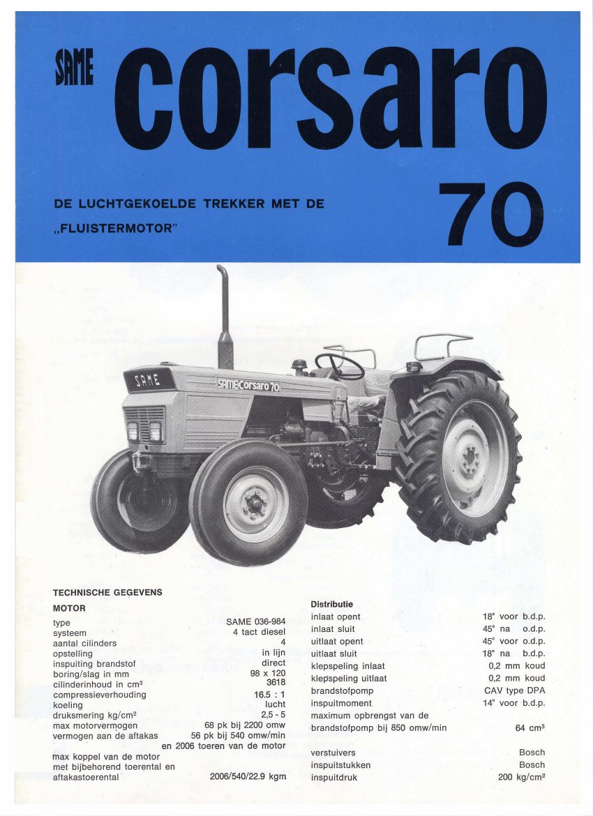 Brochure - Same Corsaro 70