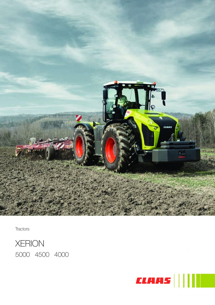Claas Xerion 5000, 4500, 4000